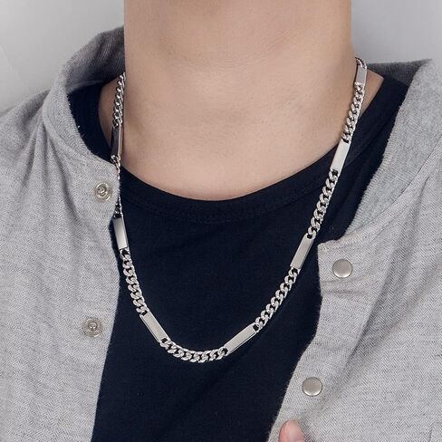 Dankadi Men 925 Sterling Silver 6mm Miami Cuban Link Necklace Fashion Women 18 "20" 22 "24" 26 "28" 30" Solid Silver Chain Choker Hip Hop Jewelry For Teen Boy Gift in Saudi Arabia
