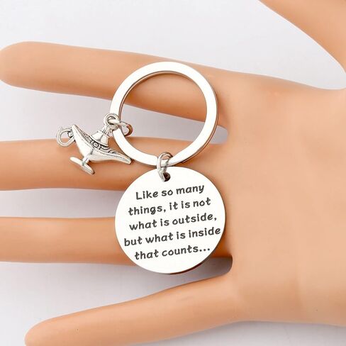 bobauna Magic Genie Lamp Keychain ولكن ما بداخلها يعتبر هدايا in Saudi Arabia
