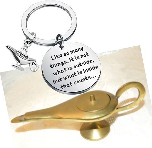 bobauna Magic Genie Lamp Keychain ولكن ما بداخلها يعتبر هدايا in Saudi Arabia