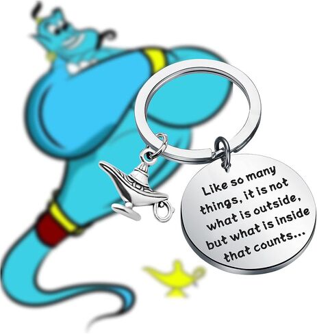 bobauna Magic Genie Lamp Keychain ولكن ما بداخلها يعتبر هدايا in Saudi Arabia