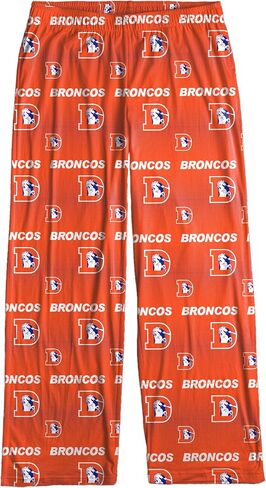 بنطال بيجامة رجالي من FOCO Denver Broncos بشعار Throwback Scatter Pattern متعدد الألوان in Saudi Arabia