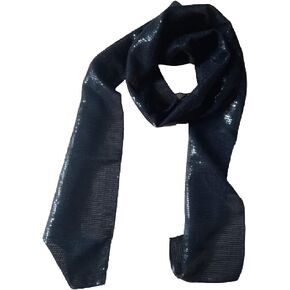 KVR Fashion Party Dance Vintage Sparkle Long girl teen Sequin polyester net scarf headband cum waist belt in Kuwait