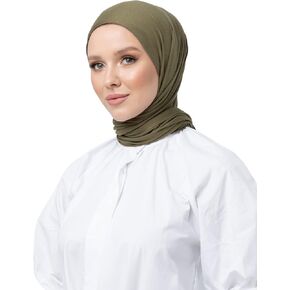 SWANISTANBUL Jersey Hijab Scarf for Women - Quality Head Scarf Wrap for Girls - Fashion Muslim Women Hijab Scarves Headwear in Saudi Arabia