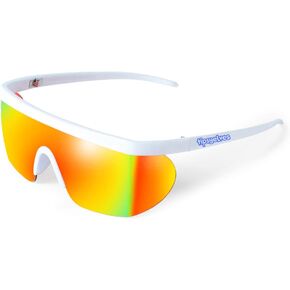 Tipsy Elves Sunglasses - Retro Sport Performance Shades - Colorful UV400 Protection Mirrored Lens Polarized and Non-Polarized in Saudi Arabia