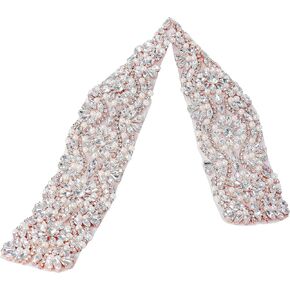 Pardecor Wedding Belt Rhinestone Belt Bridal Wedding Dress Sash Trim Rhinestone Applique Dress Belt Crystal Sash Accessories in Kuwait