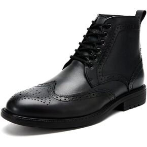 Arkbird Mens Chelsea Boots, Stylish and Comfort Leather Chukka Ankle Boots with Zipper in Kuwait