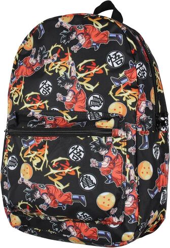 Bioworld Dragon Ball Z Backpack Goku Fighting Stance Backpack Laptop School Travel Backpack in Saudi Arabia