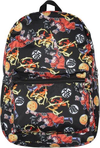 Bioworld Dragon Ball Z Backpack Goku Fighting Stance Backpack Laptop School Travel Backpack in Saudi Arabia