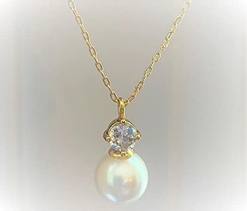 Kate Spade New York Pearl Mini Pendant Necklace, Cream and Goldtone in Saudi Arabia