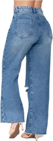 L.O.W.L.A SHAPEWEAR High Waisted Jeans for Women | Pantalones Colombianos Levanta cola | Butt Lifting Jeans in Kuwait