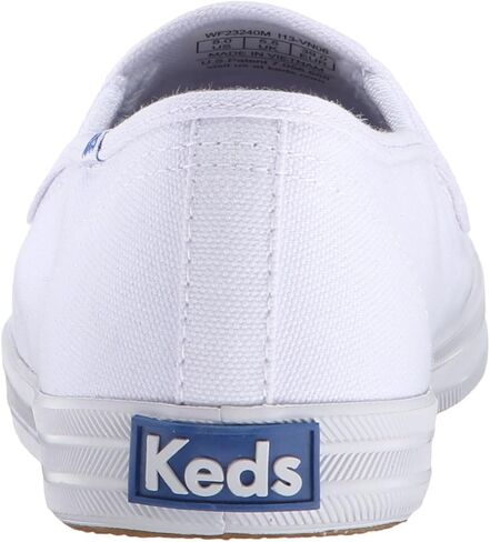 Keds Keds Champion Slip on, Sneaker Womens, White Leather, 9.5 Wide in Kuwait