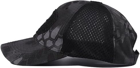 RUINUO Skull Mesh Baseball Cap Trucker Hat Tactical Operator Caps Outdoor Breath Sun Hats in Kuwait