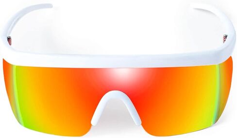 Tipsy Elves Sunglasses - Retro Sport Performance Shades - Colorful UV400 Protection Mirrored Lens Polarized and Non-Polarized in Kuwait