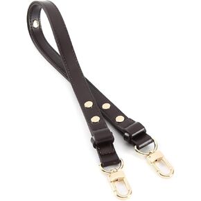 Xiazw قابل للتعديل بو الجلود محفظة مقبض الكتف حزام كروس لحقيبة اليد دلو (أسود - ذهبي) in Kuwait