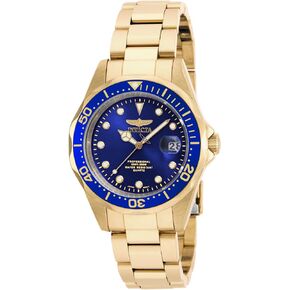 Invicta Women's Pro Diver 37.5mm Gold Tone Stainless Steel Quartz Watch, Gold (Model: 17051, 17052) in Kuwait