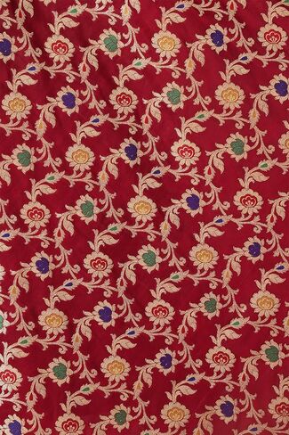 شال الباشمينا من Rameshwaram Fabrics، وشاح باناراسي للنساء، مصنوع من الحرير الخالص لحفلات الزفاف، والحفلات - شالات وشاح ناعمة in Kuwait