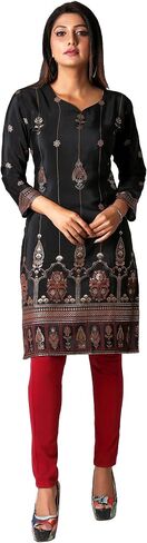 Maple Clothing Kurti Long Indian Tunic Tops for Women Party Wear Kurta in Saudi Arabia