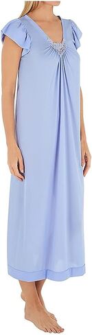 Shadowline Women's Cap Sleeve Long Nightgown in Saudi Arabia