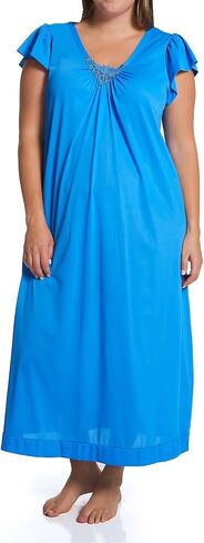 Shadowline Women's Cap Sleeve Long Nightgown in Saudi Arabia