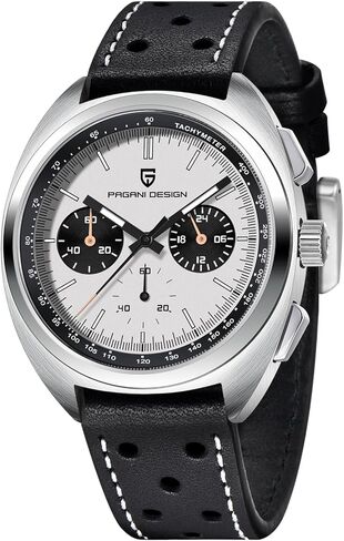 ساعة رولستيمي باجاني ديزاين 1782 كوارتز للرجال، حركة VK63 مصنوعة من الفولاذ المقاوم للصدأ 100 متر مقاومة للماء للرجال تونيو متعددة الوظائف كرونوغراف in Kuwait