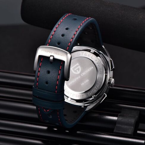 ساعة رولستيمي باجاني ديزاين 1782 كوارتز للرجال، حركة VK63 مصنوعة من الفولاذ المقاوم للصدأ 100 متر مقاومة للماء للرجال تونيو متعددة الوظائف كرونوغراف in Kuwait