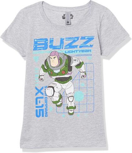 Disney Boys' Big Lightyear Buzz Xl-15 Star Command Short Sleeve Tee in Saudi Arabia
