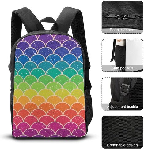 Nakgn Bass Fish Kids Backpack Print School Bookbag Durable Travel bag for Elementary Students Teens Girls Boys One_Size in Kuwait