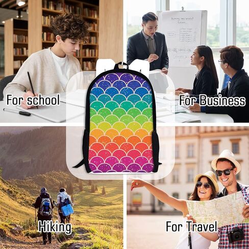 Nakgn Bass Fish Kids Backpack Print School Bookbag Durable Travel bag for Elementary Students Teens Girls Boys One_Size in Kuwait