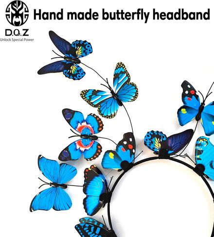 D.Q.Z Double Sided Butterfly Wings for Women Girls Cosplay, Fairy Dreamy Dress-Up Wings Shawls for Adults Halloween Party in Kuwait