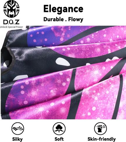 D.Q.Z Double Sided Butterfly Wings for Women Girls Cosplay, Fairy Dreamy Dress-Up Wings Shawls for Adults Halloween Party in Kuwait