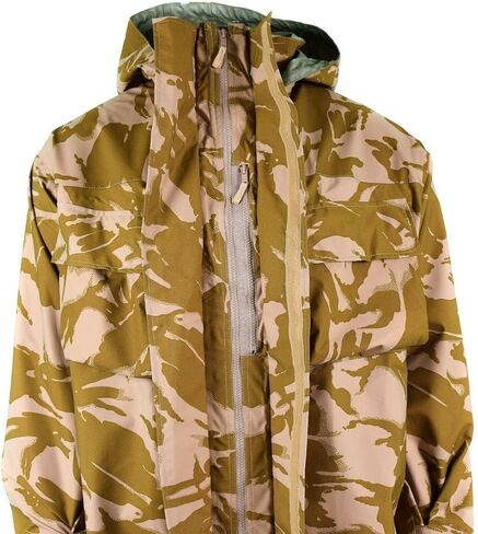 سترة عسكرية للرجال من الجيش البريطاني، أصلية MVP، معدات عسكرية مموهة صحراوية، مقاومة للماء وتكتيكية قابلة للتنفس in Kuwait