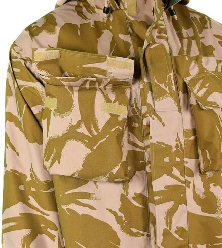 سترة عسكرية للرجال من الجيش البريطاني، أصلية MVP، معدات عسكرية مموهة صحراوية، مقاومة للماء وتكتيكية قابلة للتنفس in Kuwait