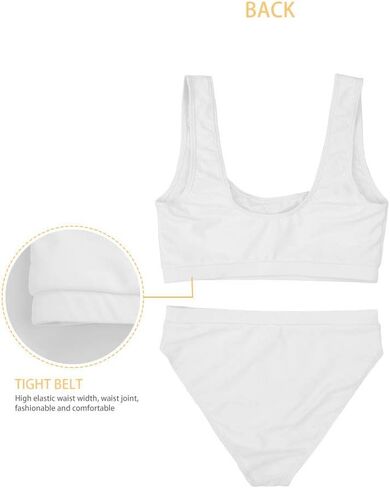 INSTANTARTS طقم بيكيني مكون من قطعتين لباس سباحة رياضي منخفض القطع بطبعة الفهد in Kuwait