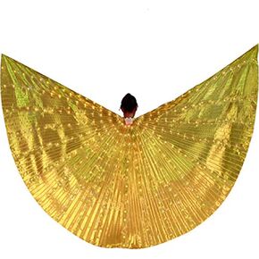 MISI CHAO LED للرقص الشرقي تضيء جناح Isis Glow Angel Dancing Wings Party Club Wear in Kuwait