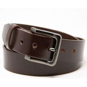Logical Leather Men's Belt - Heavy Duty Genuine Full Grain Leather Belts