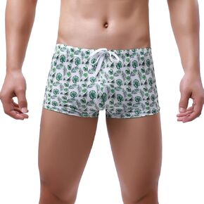 SS COLOR FISH ملابس السباحة الرجالية ملابس السباحة القصيرة سريعة الجفاف للرجال شورت السباحة جذوع مع الرباط in Kuwait