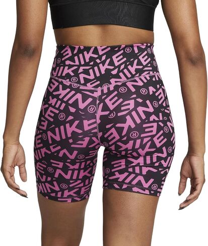 Nike Women's Icon Clash 7inch Training Shorts (US, Alpha, Small, Regular, Regular, Black/Pink/Black) in Saudi Arabia