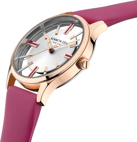 Kenneth Cole New York Women's Transparent Dial Watch Gift Set in Saudi Arabia