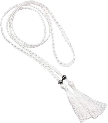 MoYoTo® Women's Fashion Bowknot Thin Braided Belt for Dress with Tassel (Multicolor) in Saudi Arabia