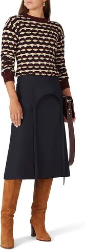 Victoria Victoria Beckham Rent The Runway Pre-Loved Geometric Oversized Sweater in Saudi Arabia