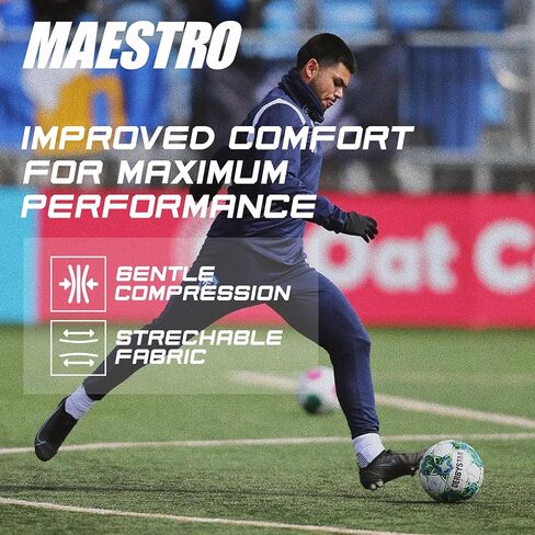 جوارب Maestro Ankle Grip - جوارب الكاحل المضادة للانزلاق للرجال والنساء - جوارب كرة القدم وكرة القدم وكرة السلة والهوكي غير قابلة للانزلاق in Kuwait