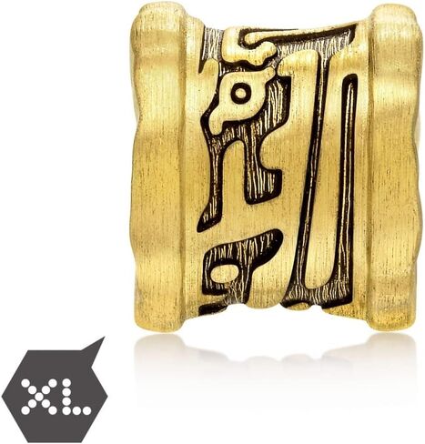 تشاو سانج سانج سوار مباركة من الذهب الخالص عيار 24 قيراط بنمط تنين للرجال 999 93840C، معدن، غير معروف in Saudi Arabia