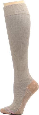 جوارب نسائية مضغوطة من النحاس العلاجي المتدرج من دكتور موشن، شريط غير مربوط، درزات ناعمة عند أصابع القدم، 4 أزواج in Kuwait