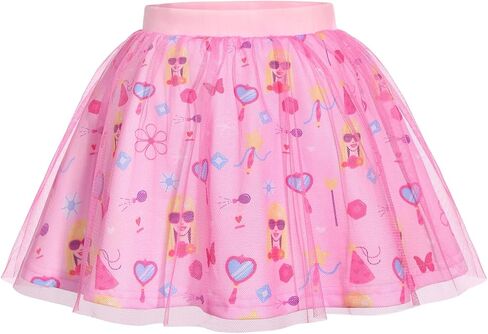 RAAIBB Princess Peach Shirt Skirt Costume for Girls Kids Princess Dress Up Summer Outfit Birthday Party in Kuwait