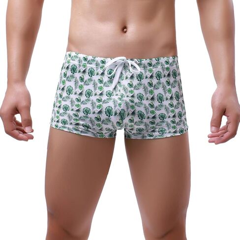 SS COLOR FISH ملابس السباحة الرجالية ملابس السباحة القصيرة سريعة الجفاف للرجال شورت السباحة جذوع مع الرباط in Kuwait