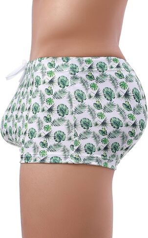 SS COLOR FISH ملابس السباحة الرجالية ملابس السباحة القصيرة سريعة الجفاف للرجال شورت السباحة جذوع مع الرباط in Kuwait