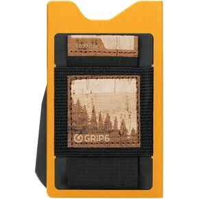 جريب6 محافظ بسيطة للرجال | محافظ رفيعة للرجال | تقنية تحديد الهوية بموجات الراديو | سوار نقود اختياري, فوكس تيل, مُبسط in Kuwait