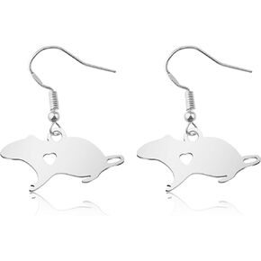 bobauna Rat Pendant Necklace Animal Mouse Jewelry Gift For Rat Lover Owner