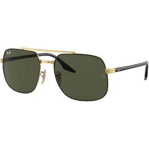 Ray-Ban RB3699 Square Sunglasses for Men for Women + BUNDLE With Designer iWear Eyewear Kit
