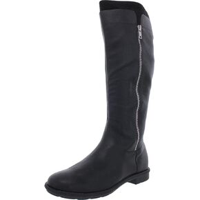 Style & Co. Womens Olliee Faux Leather Tall Knee-High Boots
